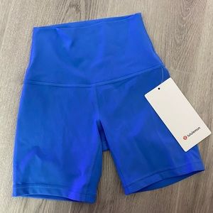 Lululemon align blue nile 6" Shorts size 0